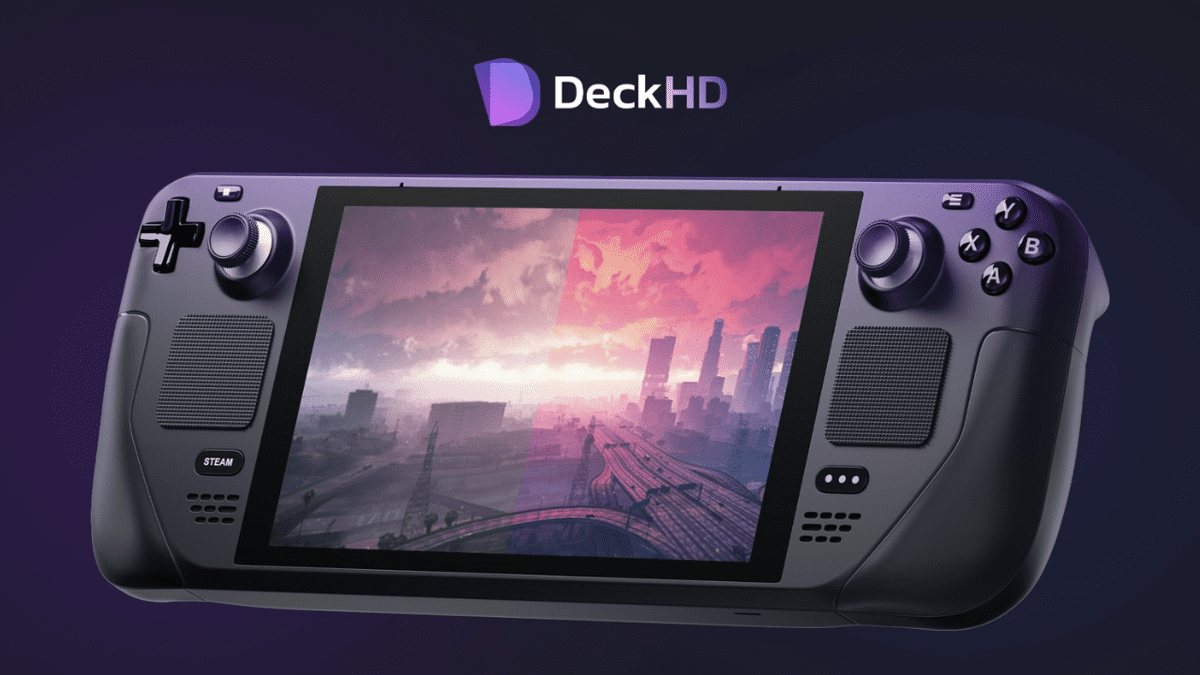 Ce nouvel écran pour Steam Deck vous permet de profiter de l'appareil Valve à une résolution de 1200p