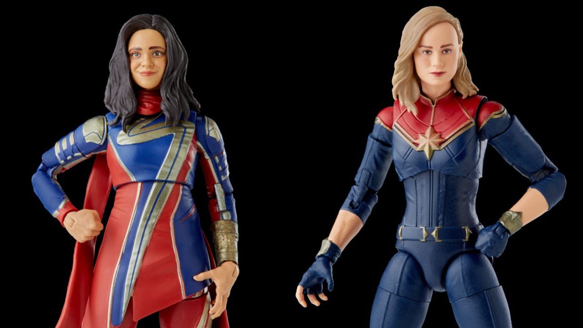 Hasbro dévoile de nouvelles figurines de The Marvels qui nous permettent de voir les costumes que les protagonistes porteront dans le film