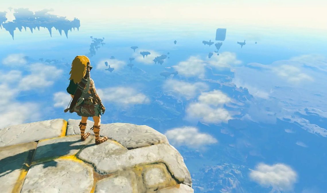 Un youtubeur spécialisé dans Minecraft a recréé les Iles Célestes de Zelda : TOTK dans les moindres détails