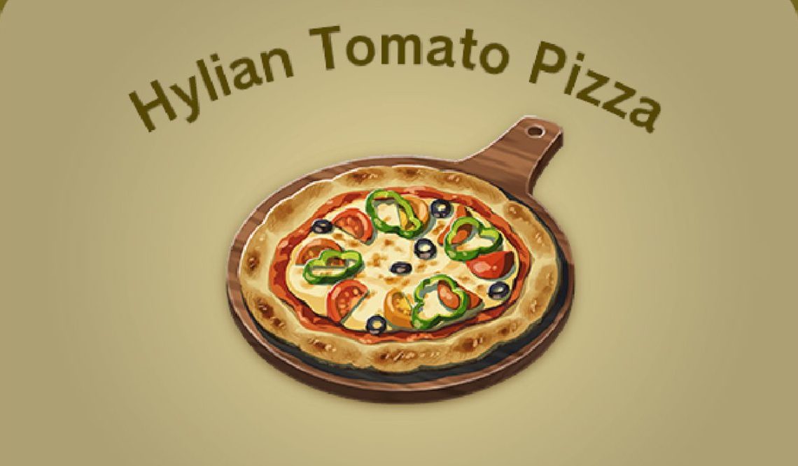 Quelqu'un a cuisiné la pizza aux tomates Hylian de TOTK dans la vraie vie, et ça avait l'air incroyable