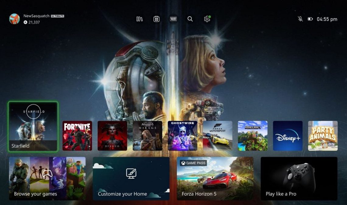 Microsoft lance une refonte de l'interface pour Xbox Series S / X et Xbox One: ce sont les changements