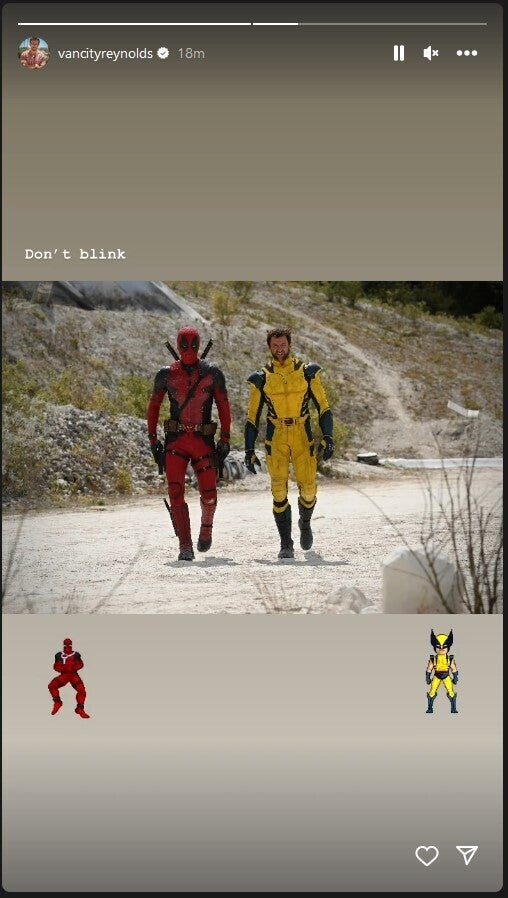 Crédit image : Ryan Reynolds Instagram.