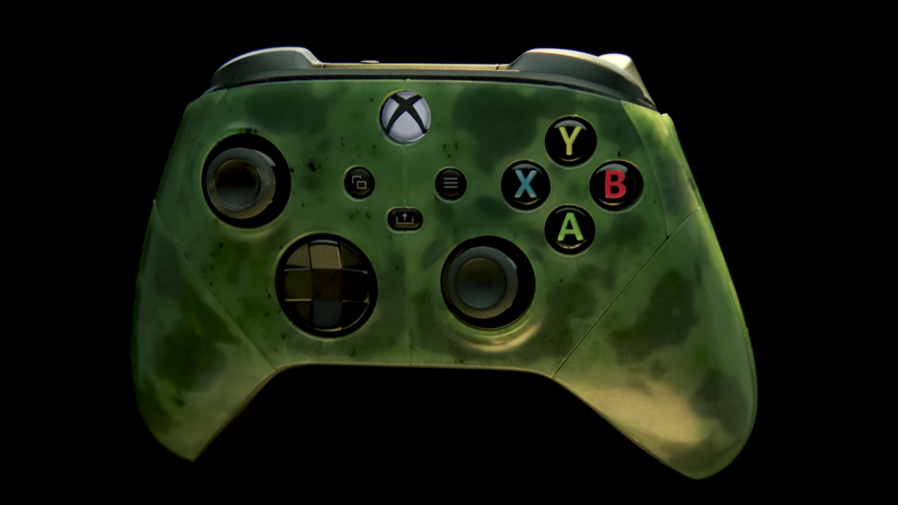 L'unique manette Xbox en jade (Crédit image : Xbox)