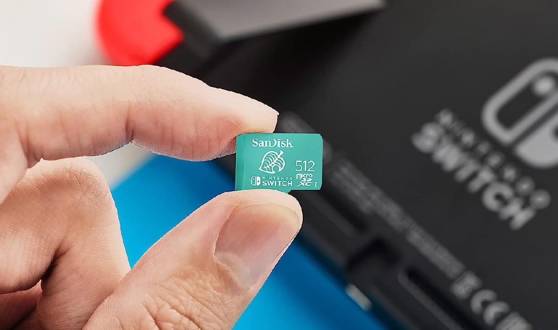Cette carte microSD de 512 Go pour Switch n'est pas aussi bon marché qu'aujourd'hui