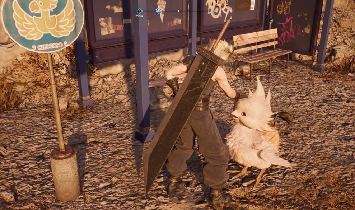 Final Fantasy VII Rebirth a une fonctionnalité que vous allez adorer : caresser les Chocobos