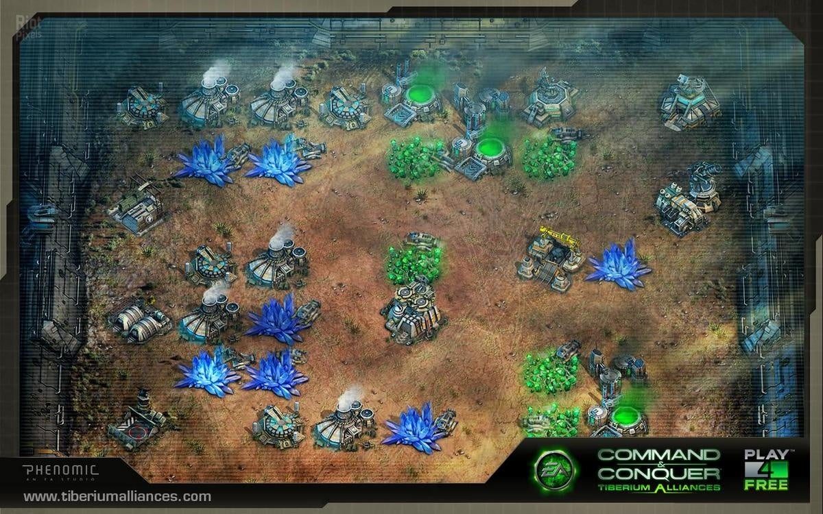 Command & Conquer : Alliances du Tibérium.  Crédit image : EA.