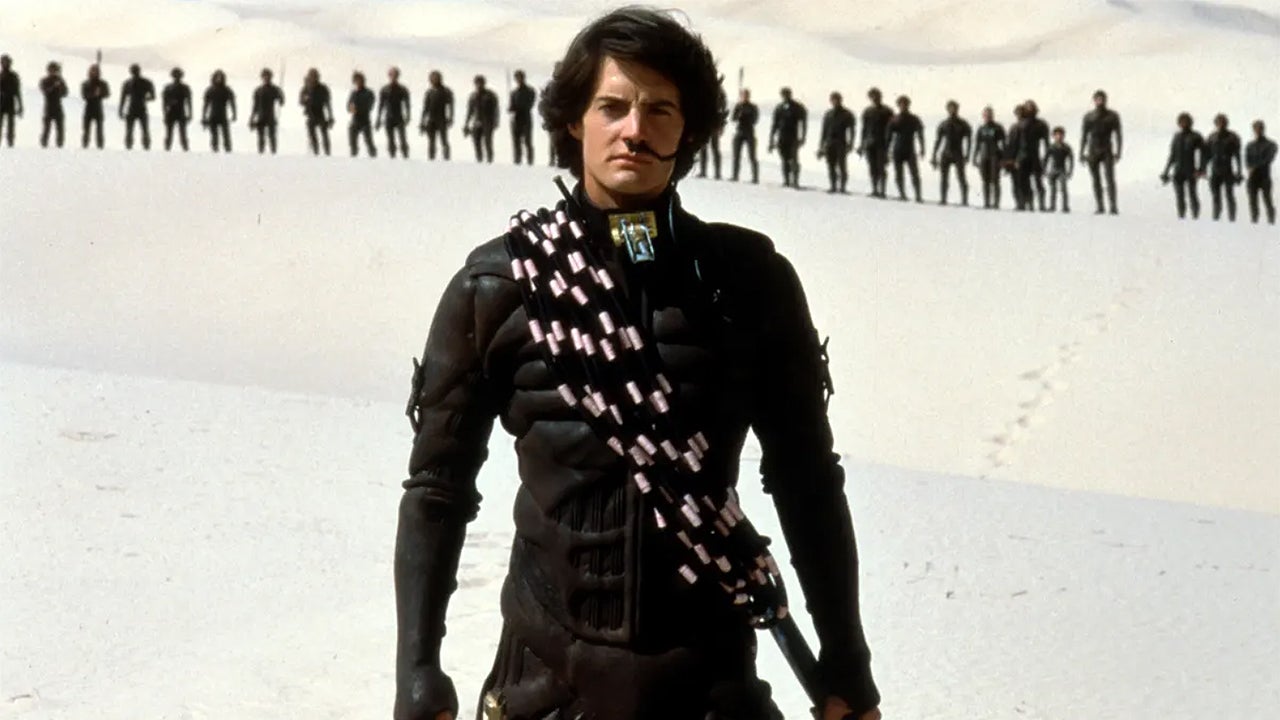 Kyle MacLachlan dans le rôle de Paul Atreides dans Dune en 1984.