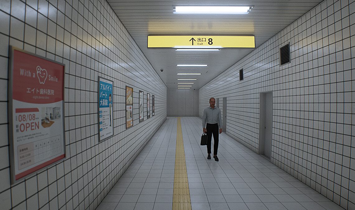 Ce jeu d'horreur qui se déroule dans une station de métro japonaise dégage de mauvaises ondes partout
