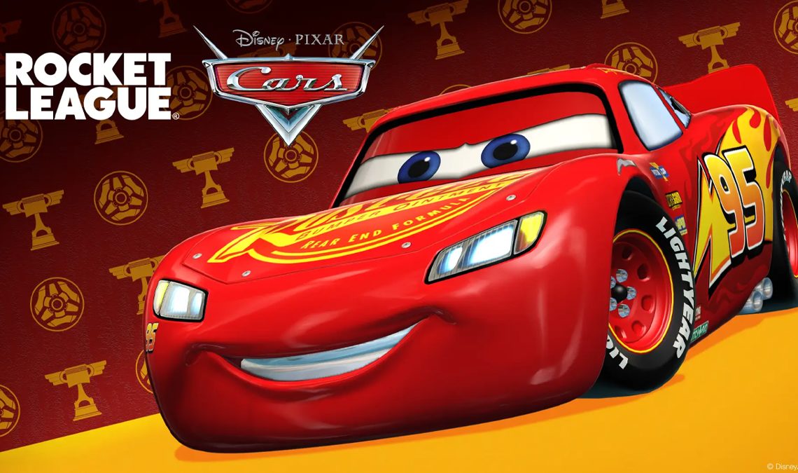 Le célèbre Lightning McQueen vient d'arriver dans Rocket League avec quelques surprises