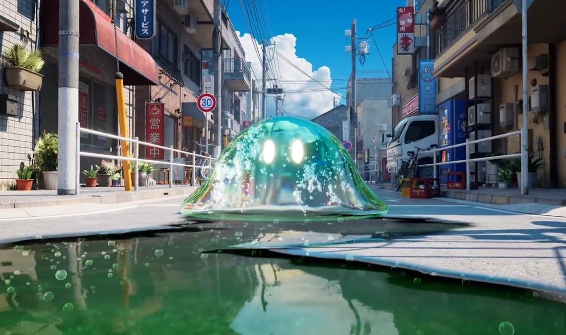Ce jeu vous transforme en slime vert et possède une physique qui vous époustouflera