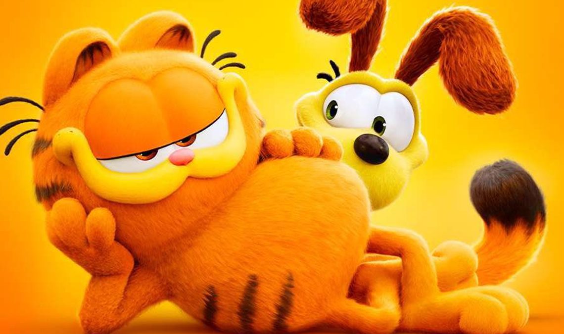 La première affiche officielle du nouveau film d'animation Garfield vous fera mourir d'amour pour le protagoniste