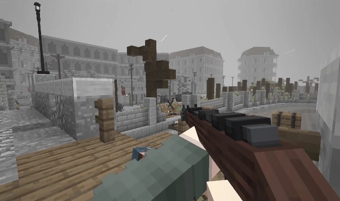 Minecraft devient un jeu de la Seconde Guerre mondiale dans ce mod spectaculaire