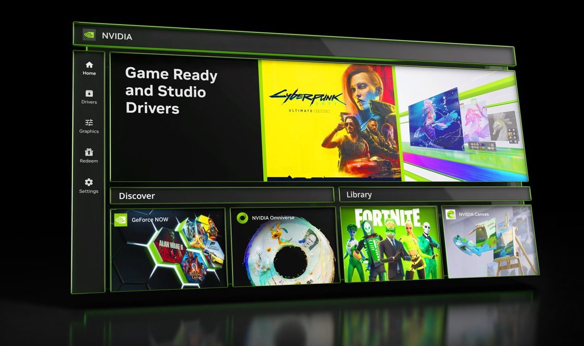 La nouvelle application tout-en-un de Nvidia fusionne GeForce Experience et le panneau de configuration