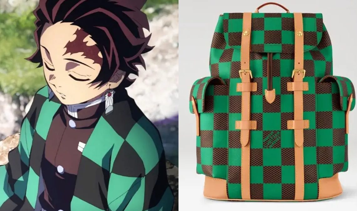 La nouvelle ligne d'accessoires de Louis Vuitton ressemble à un produit Demon Slayer