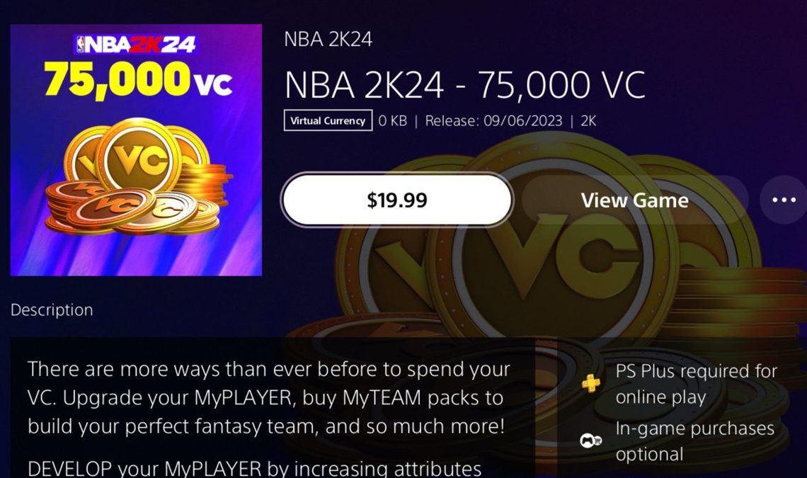 Take-Two qualifie les monnaies virtuelles de « fiction » au milieu du procès contre les microtransactions NBA 2K