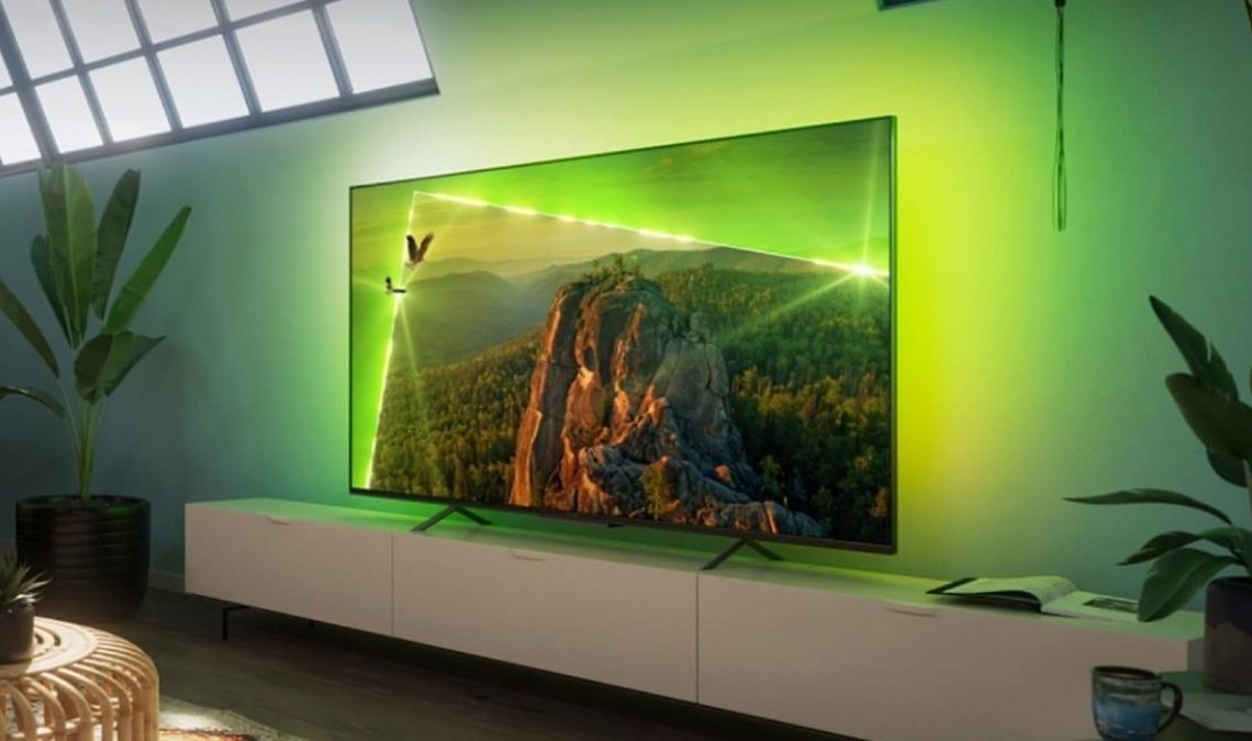 50 pouces, technologie 4K et Ambilight.  Ce téléviseur Philips a été lancé l'année dernière et vient de planter sur Amazon