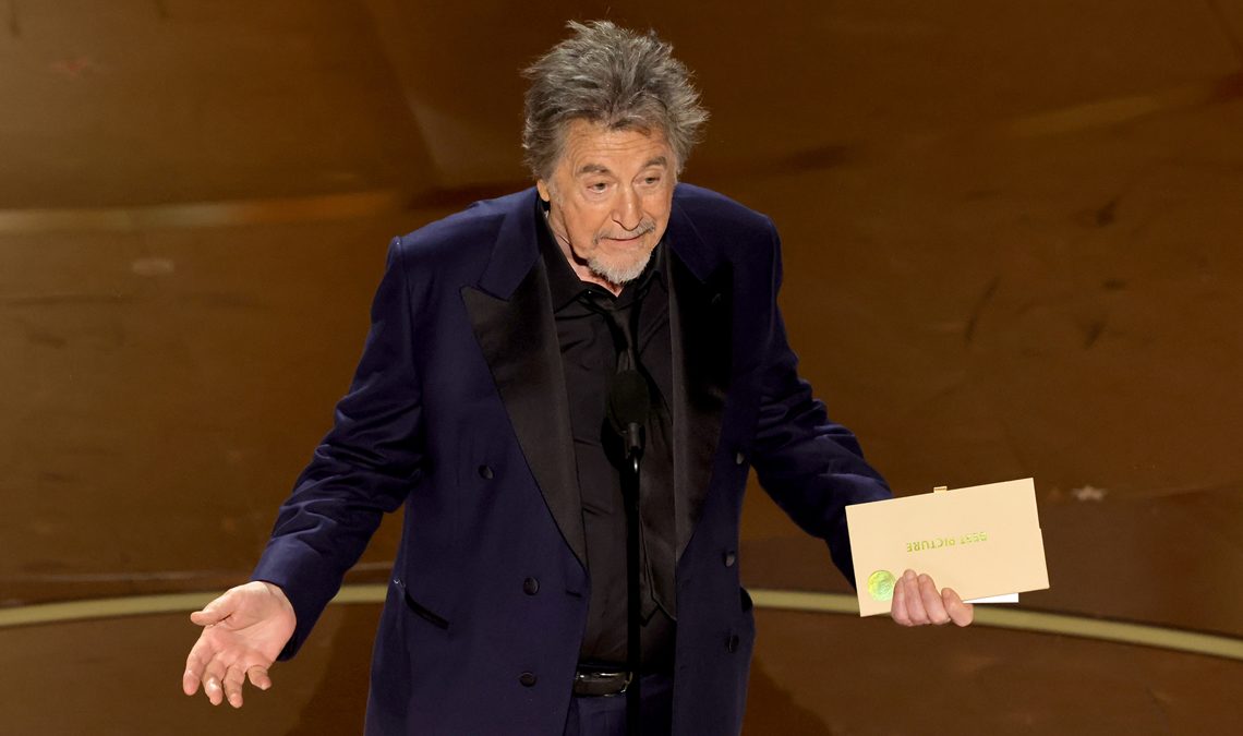 Al Pacino est aussi contrarié que vous de ne pas avoir nommé les meilleurs films nominés aux Oscars