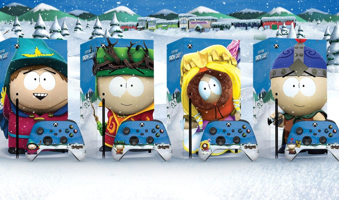 Les protagonistes de South Park : Snow Day arrivent sur Xbox Series X avec des designs amusants