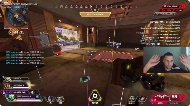 Un hack en plein jeu force l'arrêt du tournoi Apex Legends Global Series