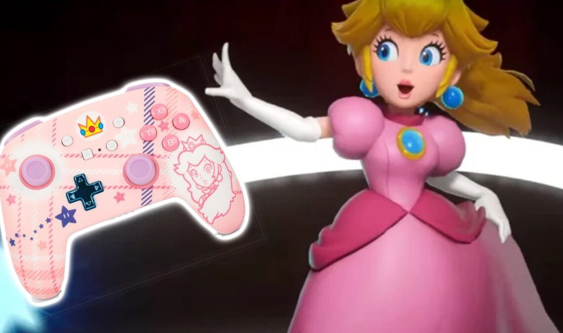 La nouvelle manette Princess Peach pour Switch est une merveille aux couleurs pastel, et très difficile à trouver
