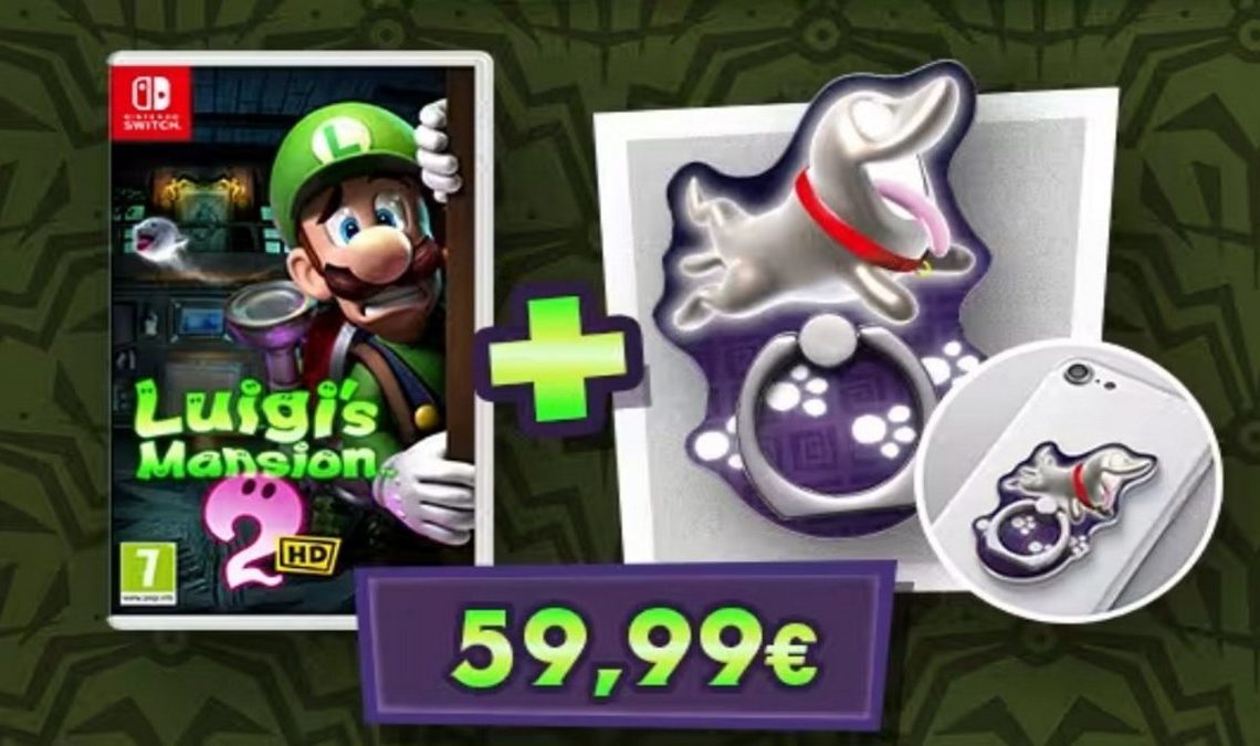 Précommandez Luigi's Mansion 2 HD sur My Nintendo Store pour recevoir un cadeau et accéder à du contenu exclusif