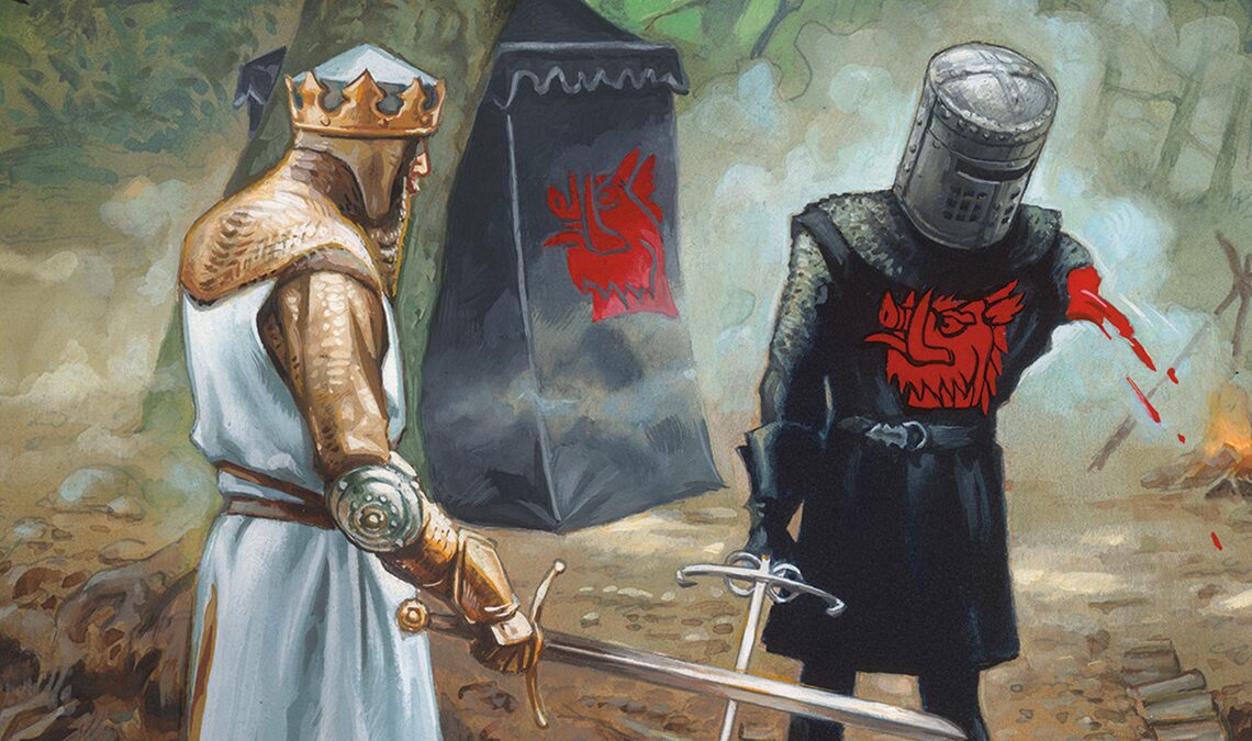 Exclusif : Monty Python et Les Chevaliers de la Table Carrée auront un crossover avec Magic : The Gathering