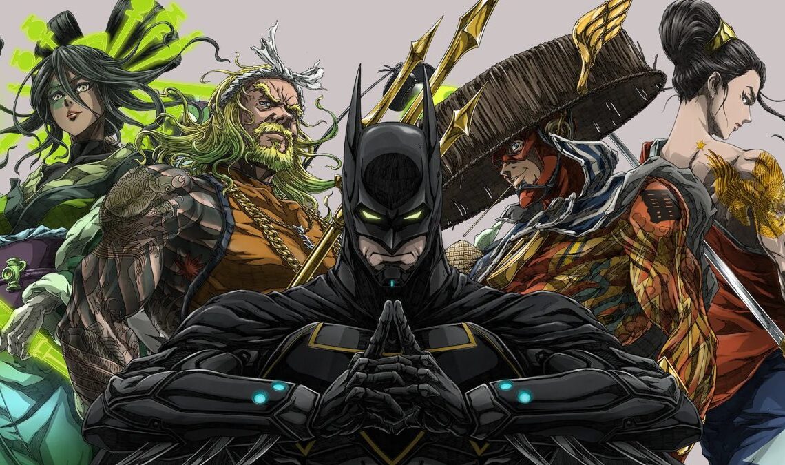 Le teaser de Batman Ninja vs.  Yakuza League présente le nouveau look de la Justice League