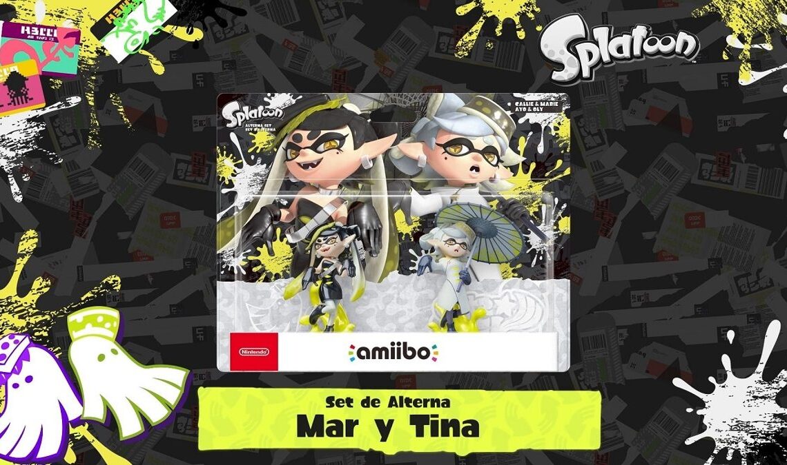 Mar et Tina sur Amiibo : Apportez l'esprit de Splatoon à votre collection avec style !