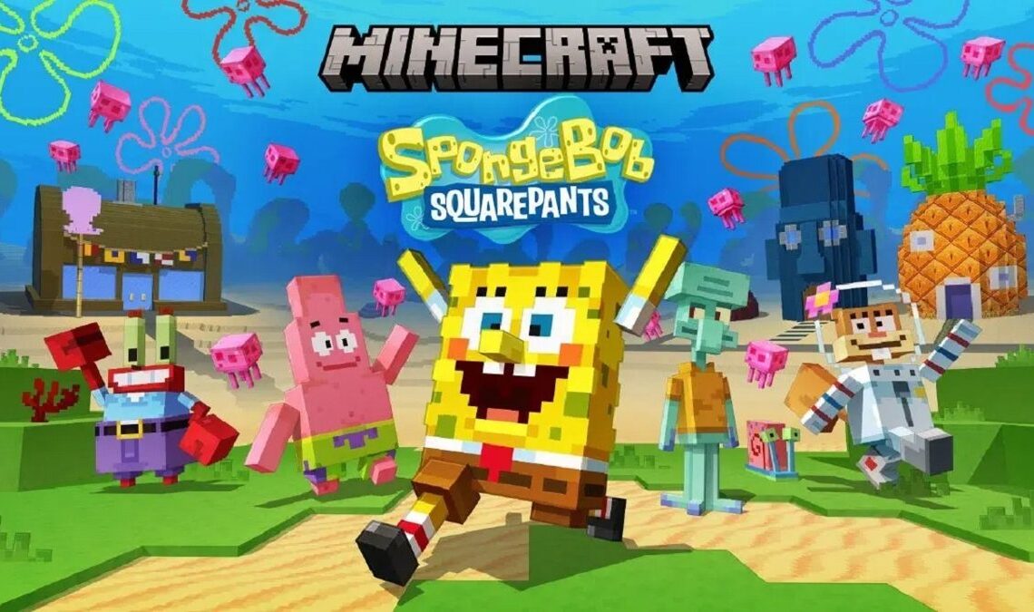 Minecraft recevra du nouveau contenu pour son crossover particulier avec Bob l'éponge SquarePants