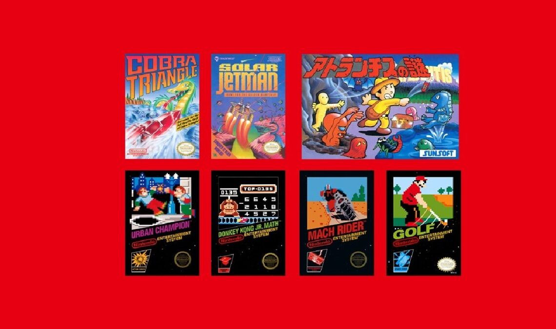 Nintendo ajoute jusqu'à 7 nouveaux jeux NES sur Switch