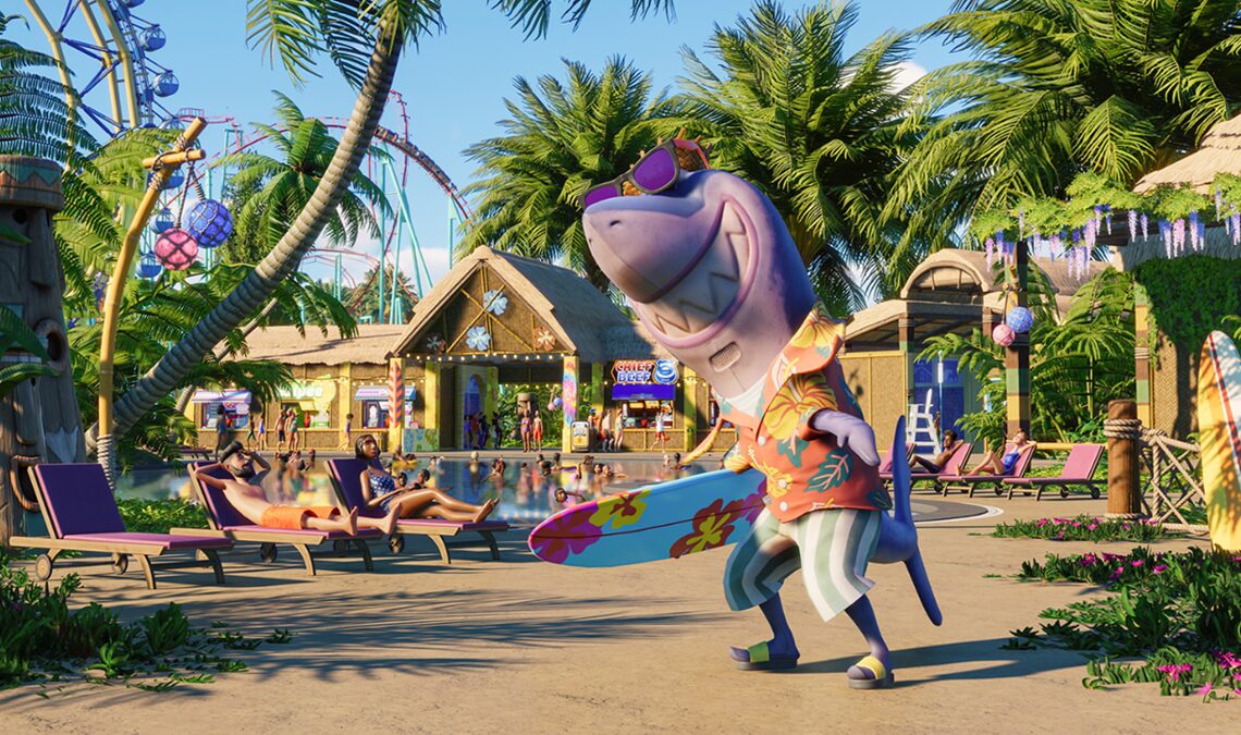 Planet Coaster 2 annoncé avec une date de sortie et une bande-annonce révélant les attractions aquatiques