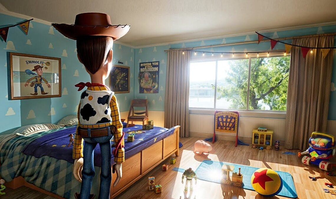 Voici à quoi ressemblerait un jeu Toy Story avec des graphismes hyper réalistes