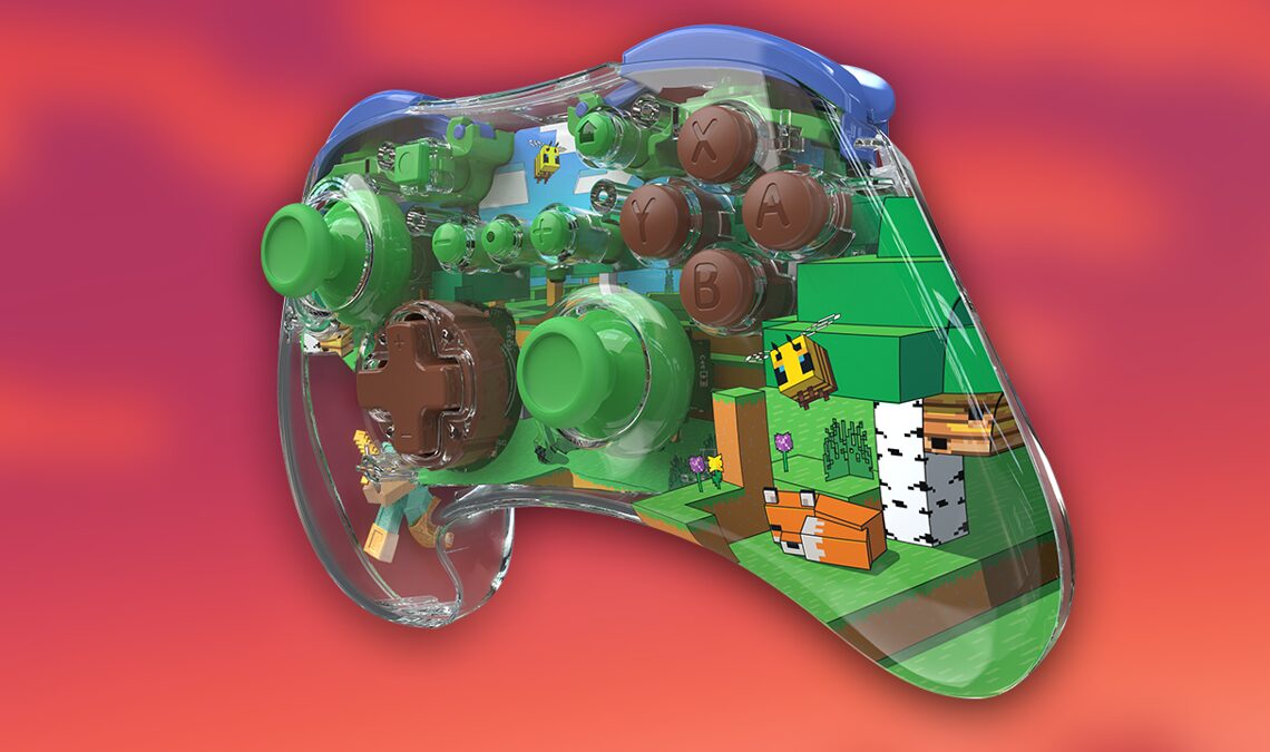 Le monde de Minecraft dans la paume de votre main : Nintendo Switch reçoit une nouvelle manette inspirée du jeu de blocs