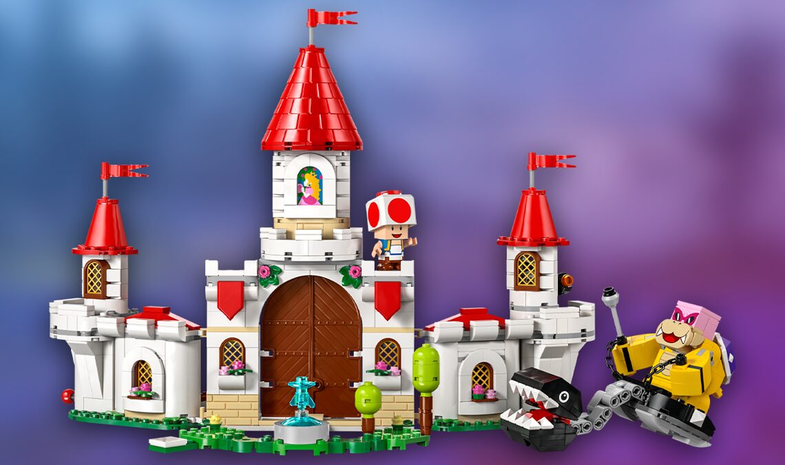 Roy attaque le château de Peach dans cet ensemble LEGO de plus de 700 pièces