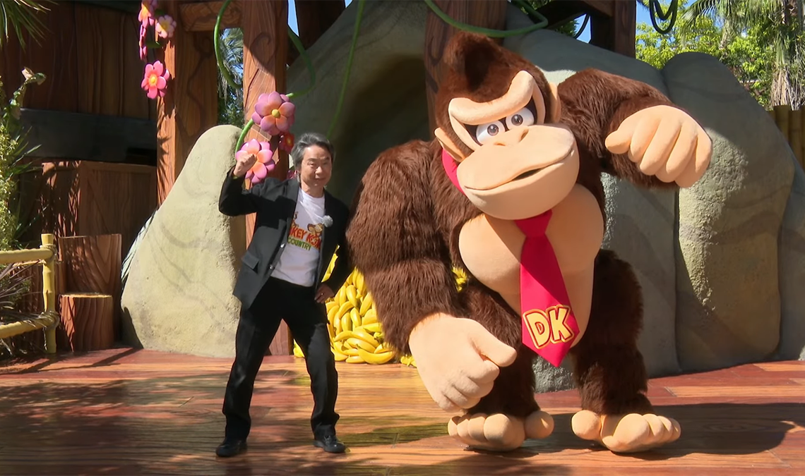 Le Super Nintendo World Direct révèle la date d'ouverture de Donkey Kong Country et fait allusion à ses montagnes russes