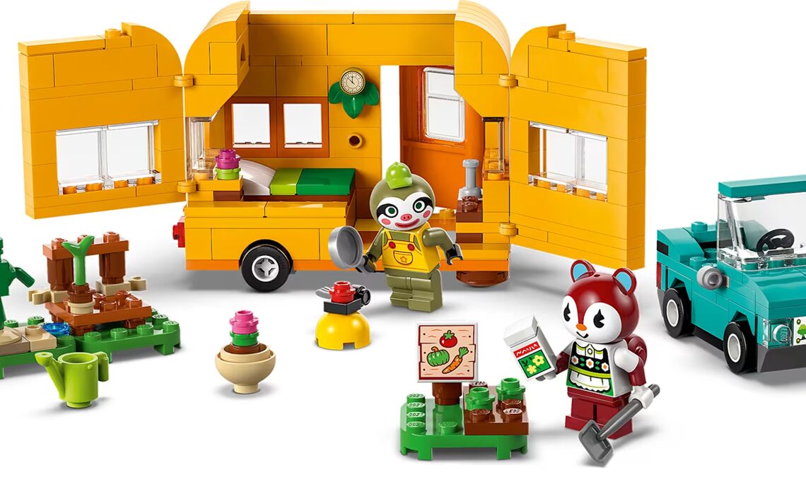 Ce set LEGO Animal Crossing vous invite à voyager en caravane avec Gandulio et Encina