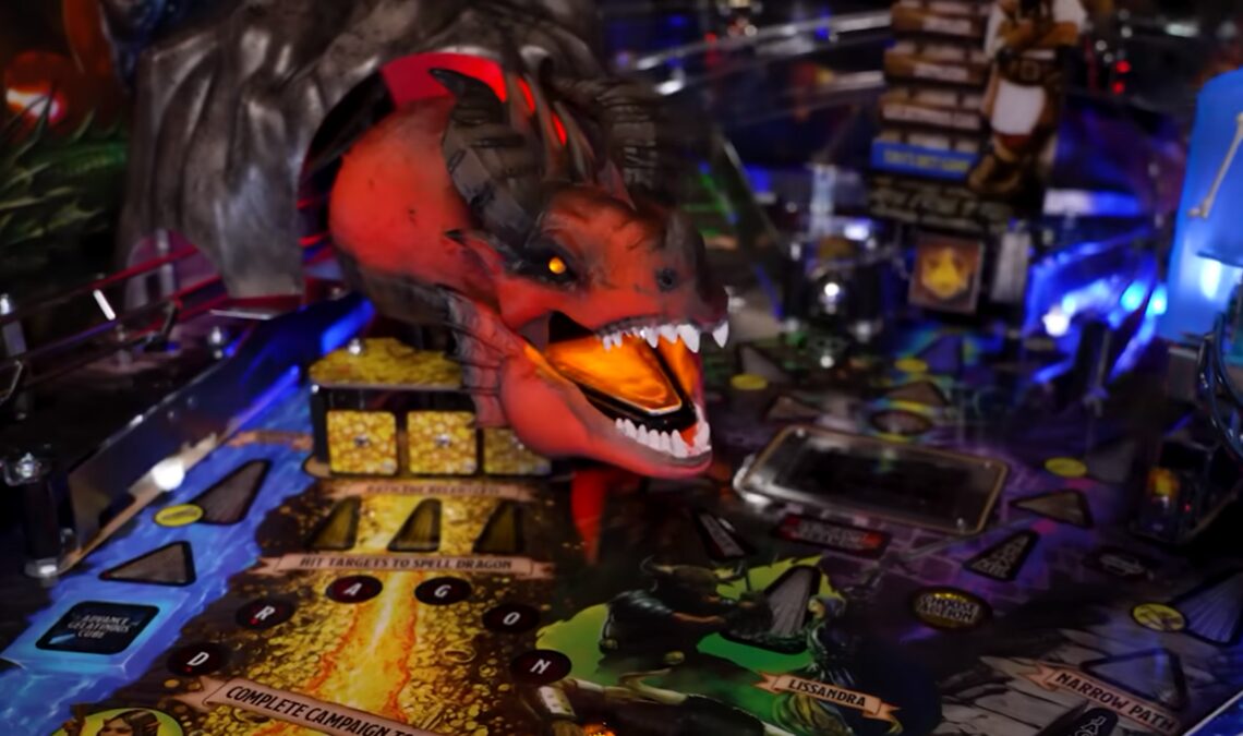 Donjons et Dragons présente son nouveau flipper à 7 000 $ avec la voix de Gerard Way, chanteur de My Chemical Romance