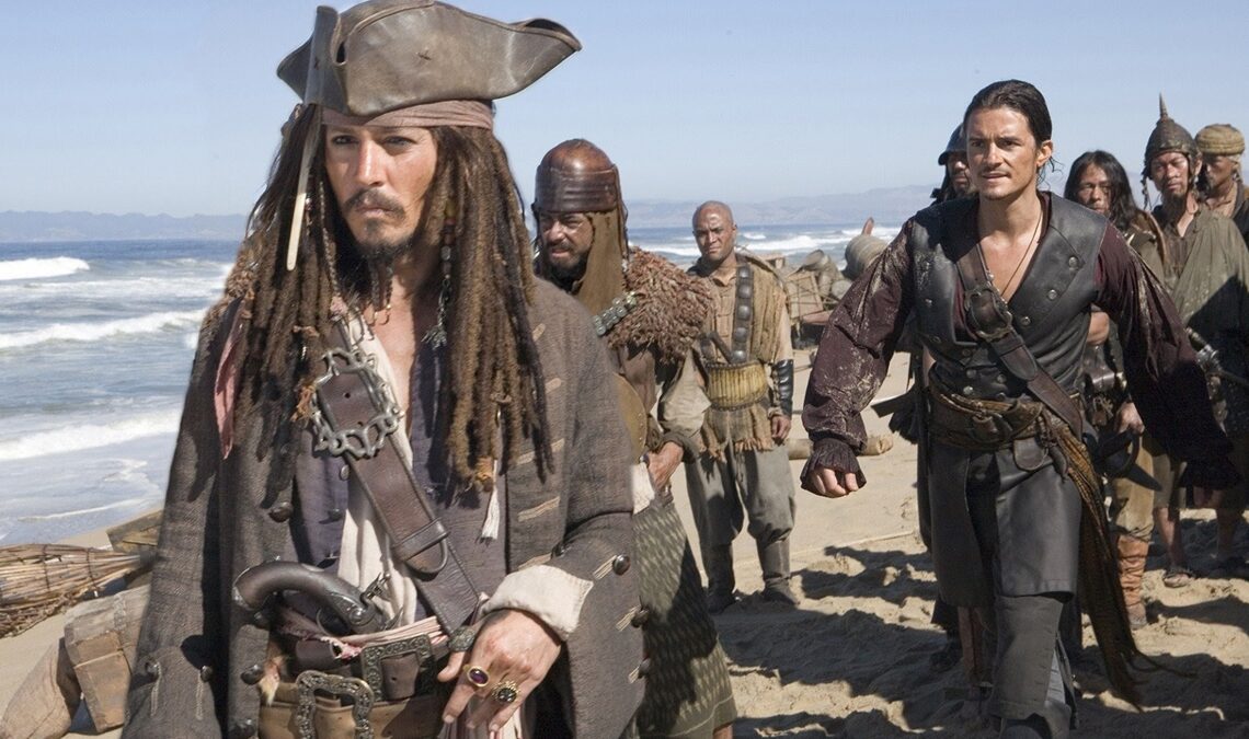 Johnny Depp vous a sûrement surpris dans cette scène des Pirates des Caraïbes. À l'équipe aussi