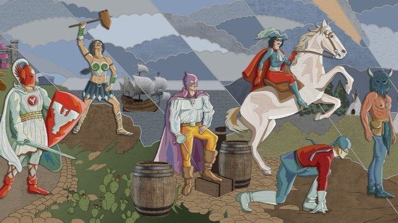 James Gunn déclare que deux personnages de cette murale seront importants dans un script qui se développe | SDCC 2025