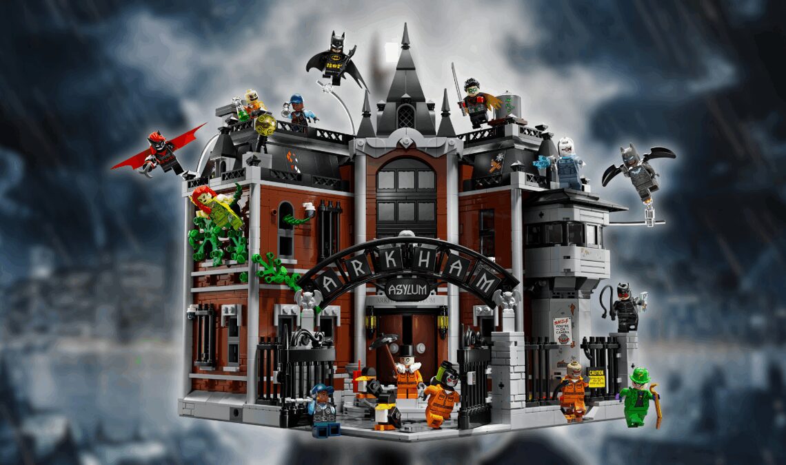 Lego présente un nouvel et énorme ensemble de Batman: Arkham Asylum avec 16 Mindifiguras