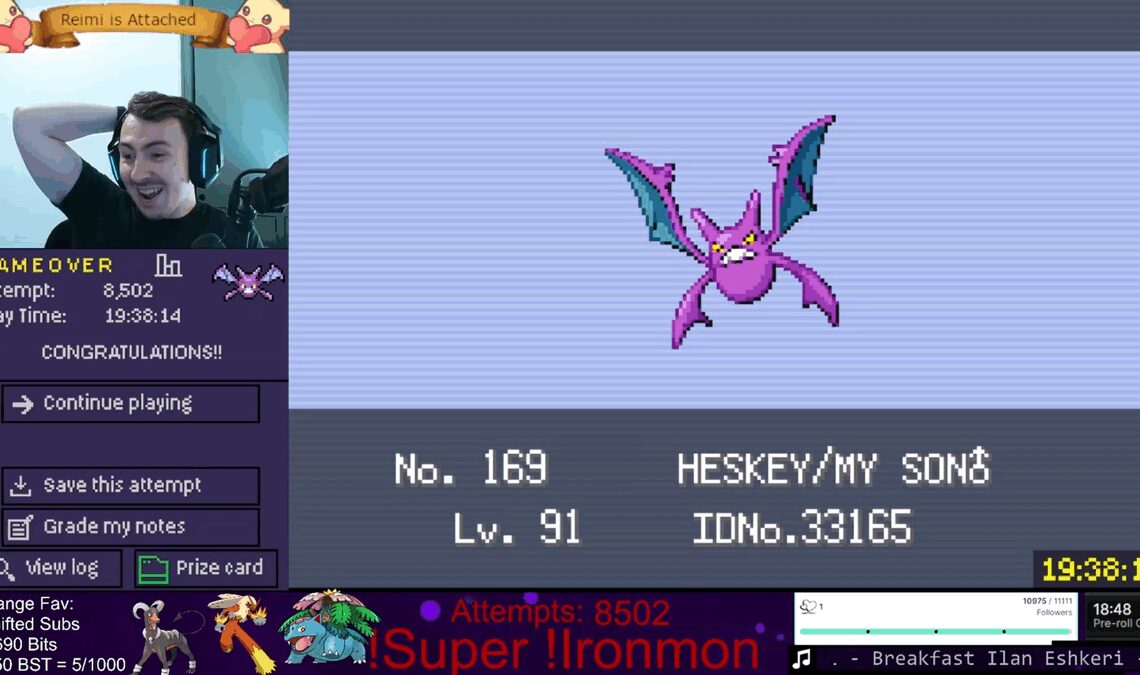 Un fan de Pokémon a relevé le défi le plus difficile que vous puissiez imaginer. Maintenant, plus d'un an plus tard, il a été surmonté