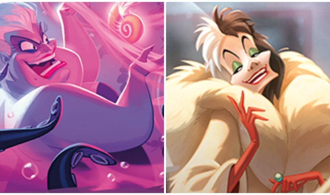 Exclusif: nous révélons ces deux lettres de Disney Lorcana avec úrsula et Cruillala