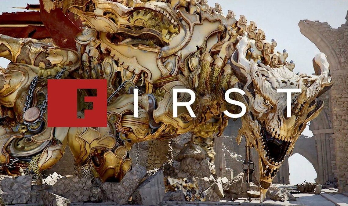 Crimson Desert : c'est ainsi qu'a été créé le colossal dragon mécanique doré