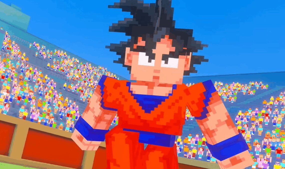 Minecraft a mis au point un jeu de combat Dragon Ball, et il a l'air incroyable