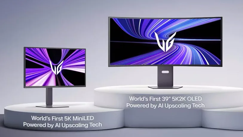 Les nouveaux moniteurs de jeu UltraGear de LG incluent un moniteur avec une véritable résolution 5K