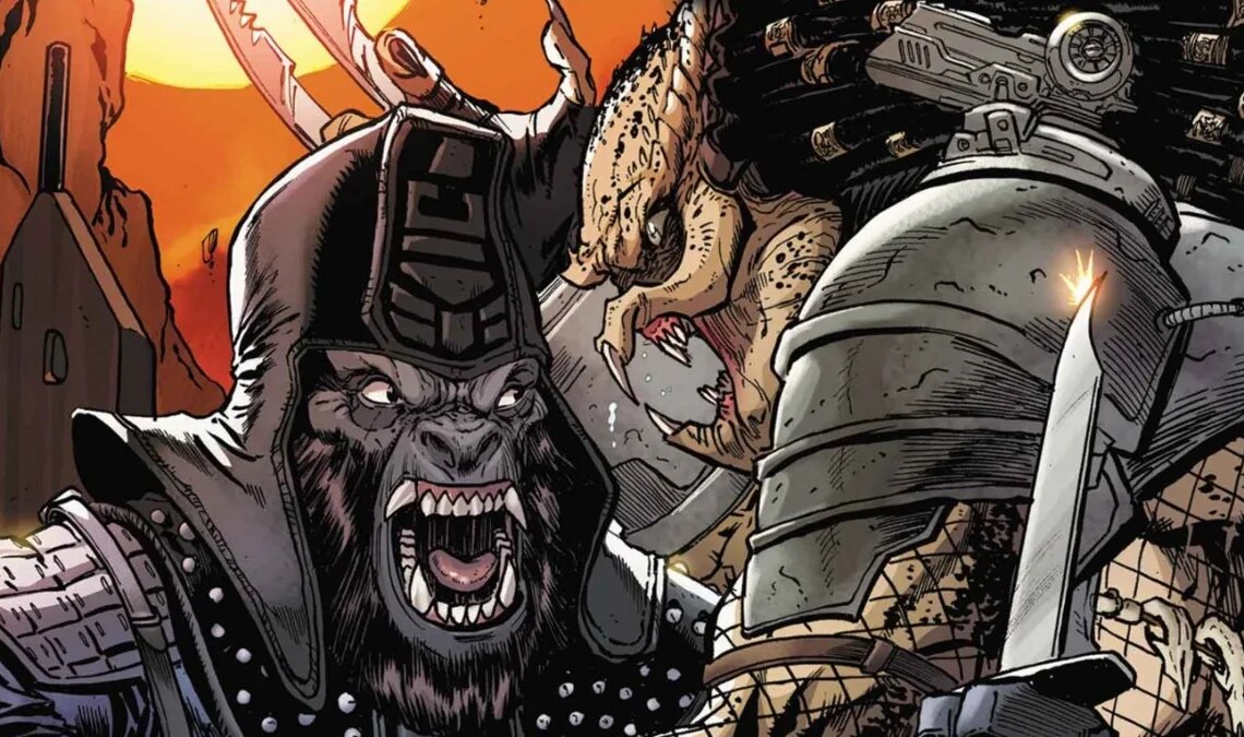 Deux univers emblématiques de science-fiction s'affrontent dans Predator vs. Planet of the Apes