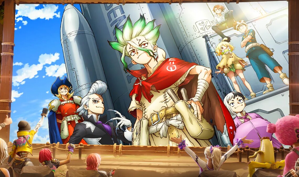 Le monde du Dr Stone prend vie au sein de Fortnite et avec du contenu exclusif, bien que pour une durée très limitée