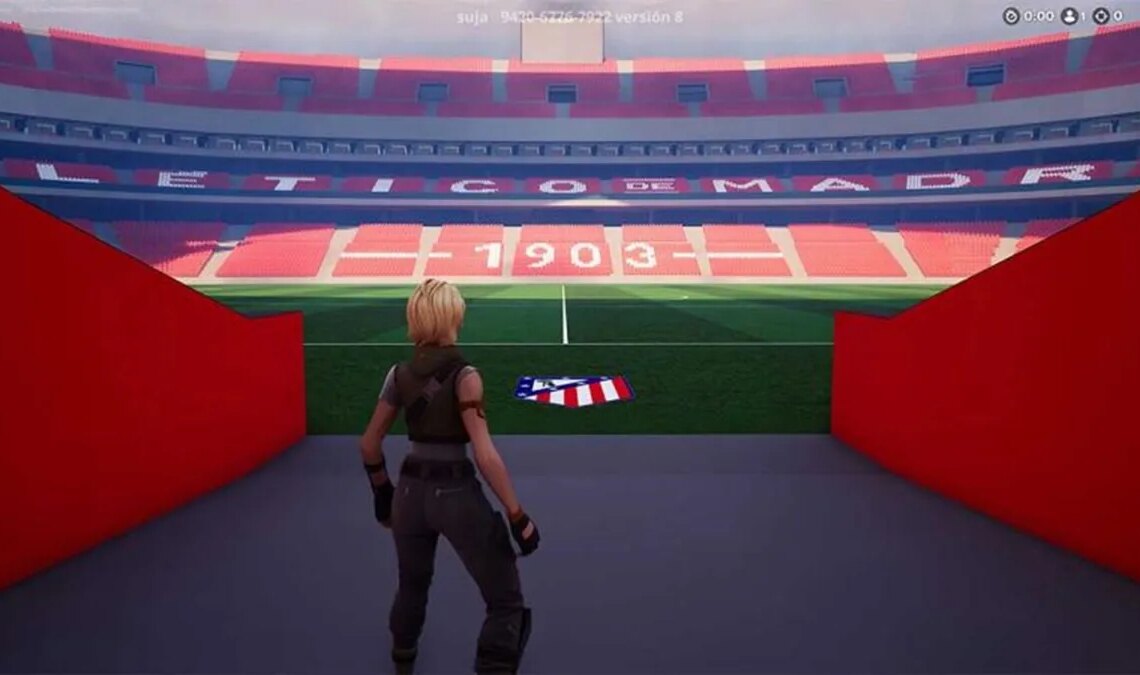 Mettez de côté Pisos Picados, car le stade de l'Atlético de Madrid se dirige vers Fornite