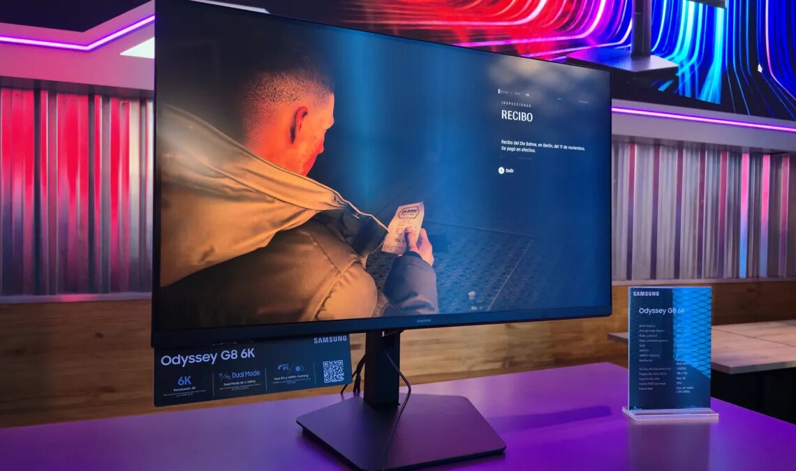 Samsung présente le premier moniteur de jeu 6K du marché