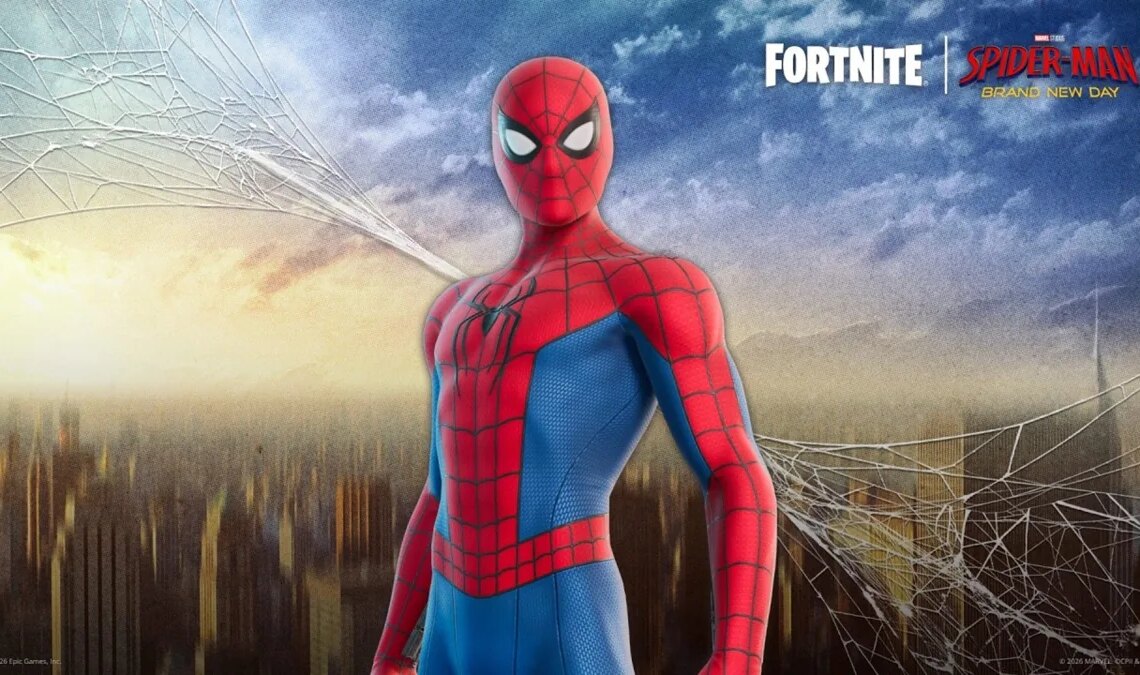 Fortnite présente une collaboration très complète avec Spider-Man : Brand New Day